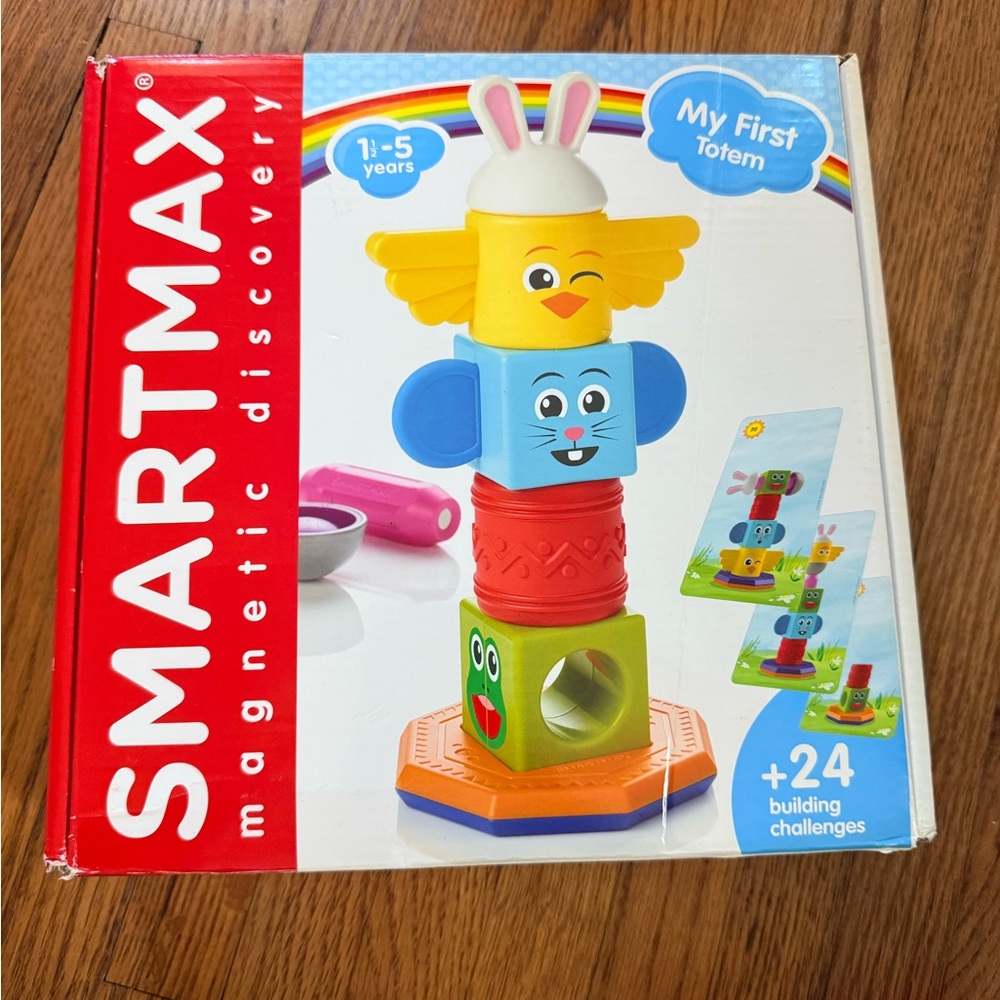 Smartmax My First Totem - Colorful Magnetic Building Toy